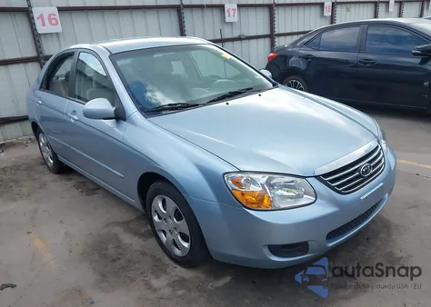 2008 Kia Spectra Ex from USA, damaged, VIN KNAFE121085522436